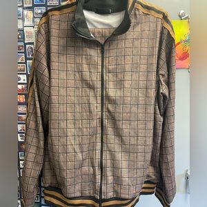 Plaid tracksuit